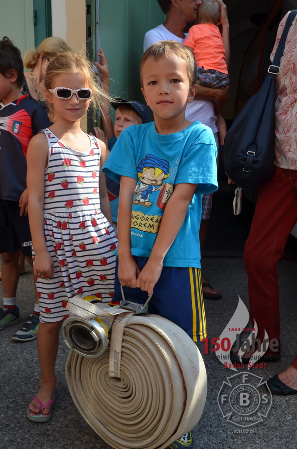 2015.08.14 - Ferienspiel - Feuerwehr zum Anfassen - Freiwillige Feuerwehr Baden-Stadt