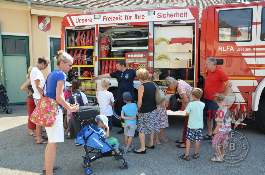 2015.08.14 - Ferienspiel - Feuerwehr zum Anfassen - Freiwillige Feuerwehr Baden-Stadt