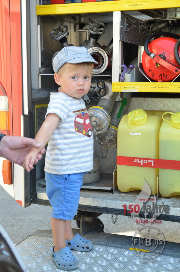2015.08.14 - Ferienspiel - Feuerwehr zum Anfassen - Freiwillige Feuerwehr Baden-Stadt
