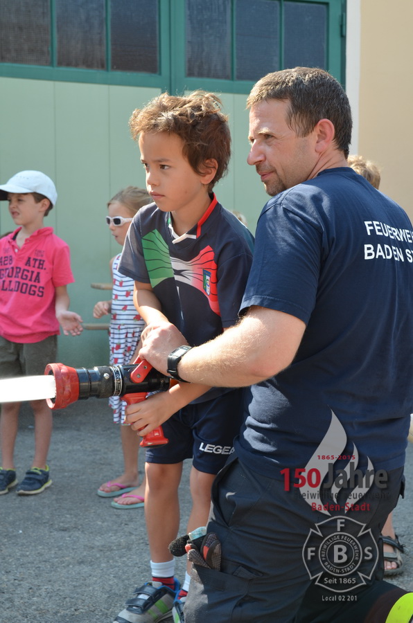 2015.08.14 - Ferienspiel - Feuerwehr zum Anfassen - Freiwillige Feuerwehr Baden-Stadt