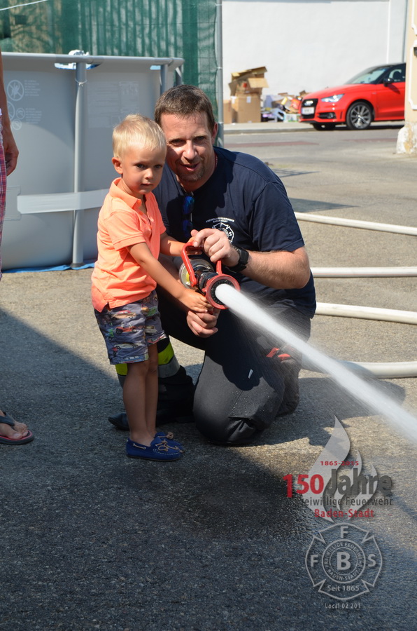2015.08.14 - Ferienspiel - Feuerwehr zum Anfassen - Freiwillige Feuerwehr Baden-Stadt