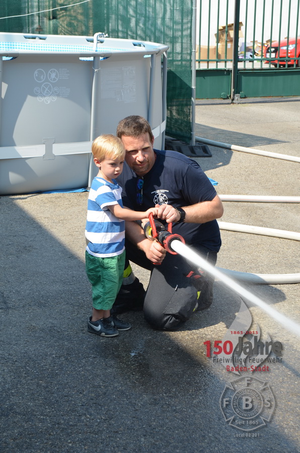 2015.08.14 - Ferienspiel - Feuerwehr zum Anfassen - Freiwillige Feuerwehr Baden-Stadt