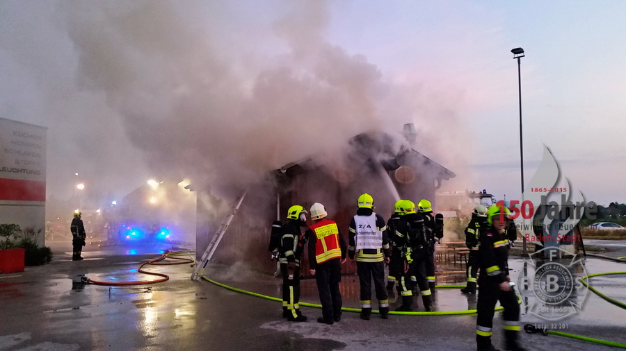 22.08.2015 - Brand Gewerbebetrieb am Haidhof