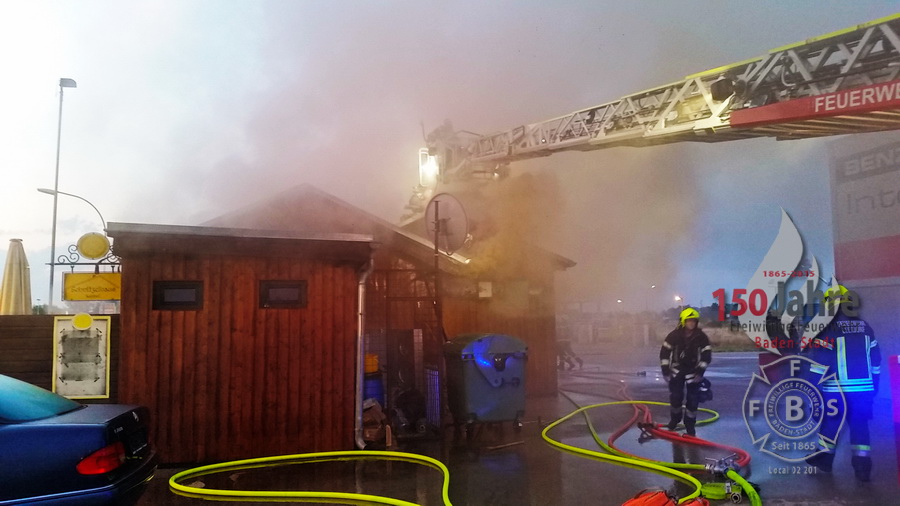 22.08.2015 - Brand Gewerbebetrieb am Haidhof
