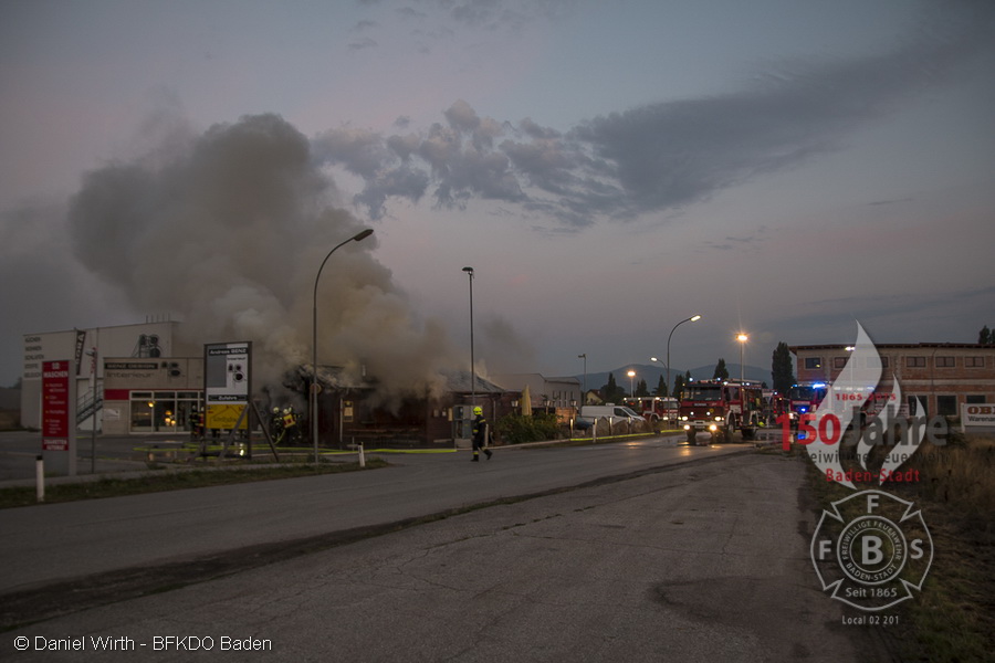 22.08.2015 - Brand Gewerbebetrieb am Haidhof