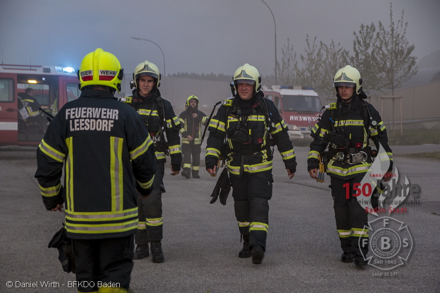 22.08.2015 - Brand Gewerbebetrieb am Haidhof