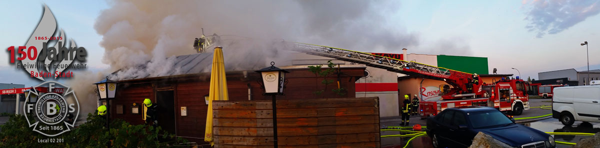 22.08.2015 - Brand Gewerbebetrieb am Haidhof