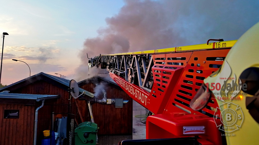 22.08.2015 - Brand Gewerbebetrieb am Haidhof
