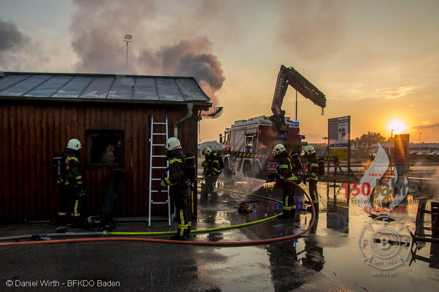 22.08.2015 - Brand Gewerbebetrieb am Haidhof