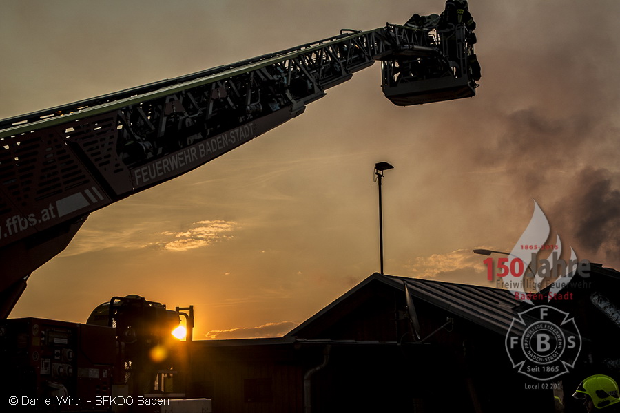 22.08.2015 - Brand Gewerbebetrieb am Haidhof