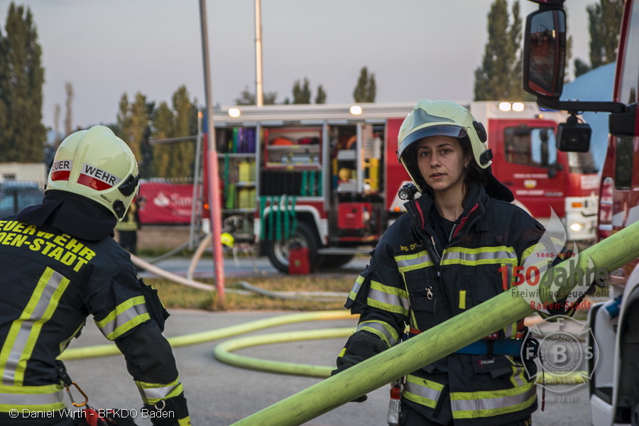22.08.2015 - Brand Gewerbebetrieb am Haidhof