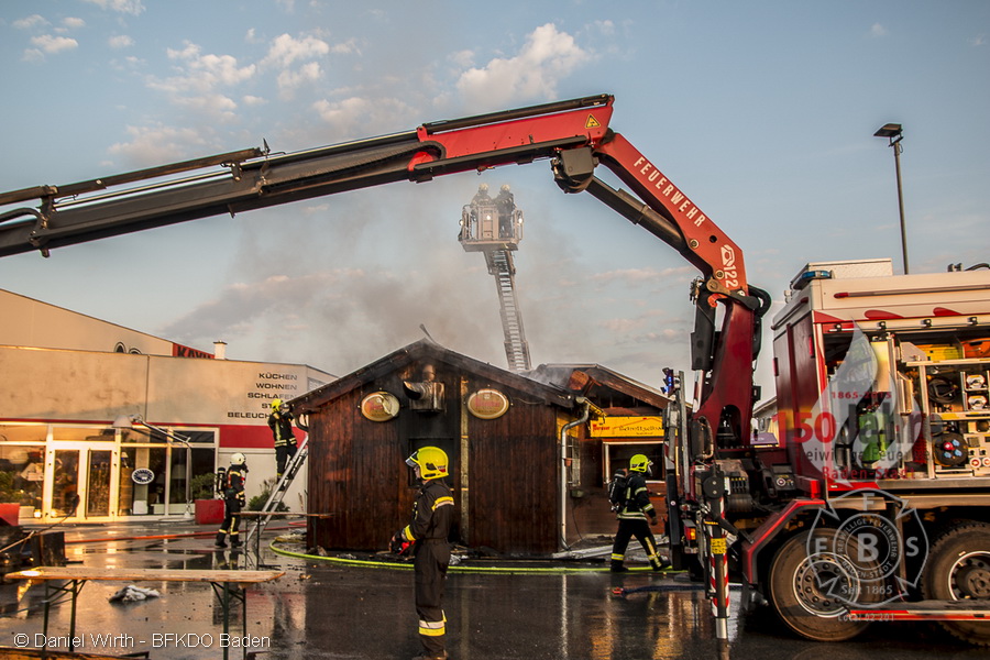 22.08.2015 - Brand Gewerbebetrieb am Haidhof