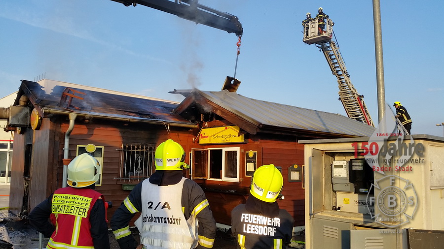 22.08.2015 - Brand Gewerbebetrieb am Haidhof