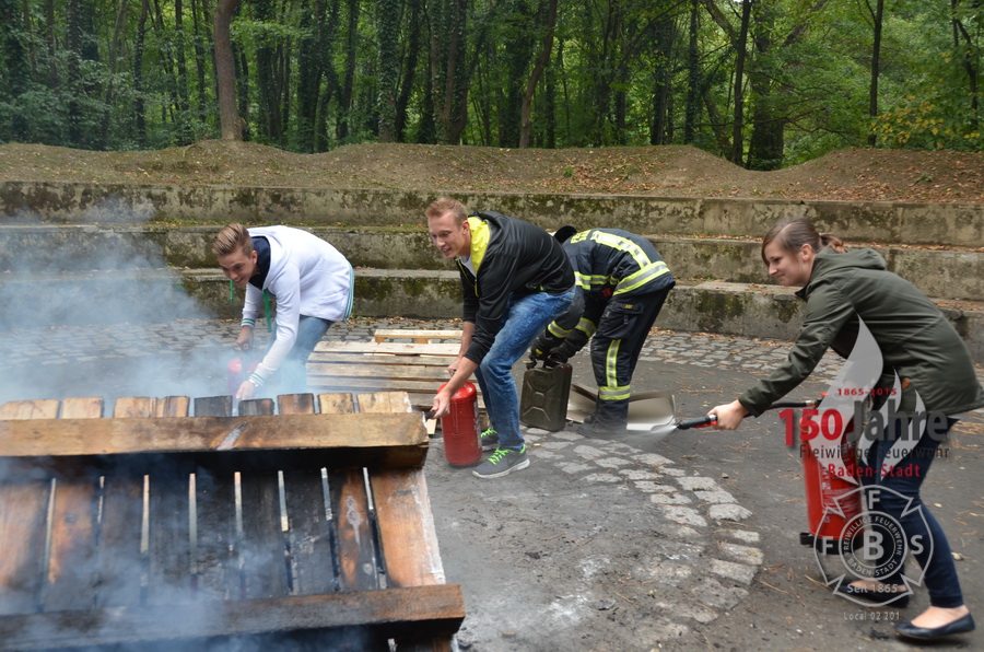 2015.09.03 - Richtiger Umgang mit tragbaren Feuerlöschern
