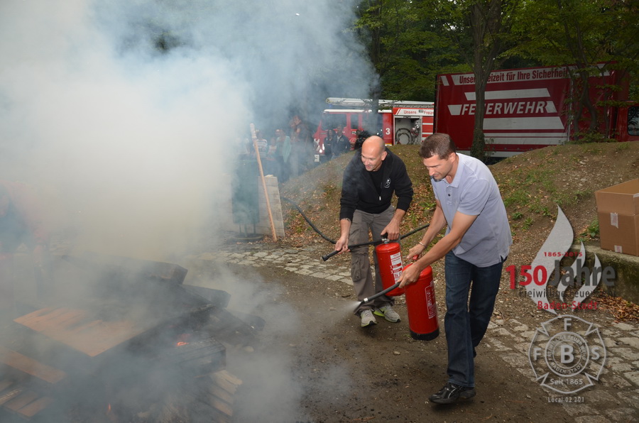 2015.09.03 - Richtiger Umgang mit tragbaren Feuerlöschern