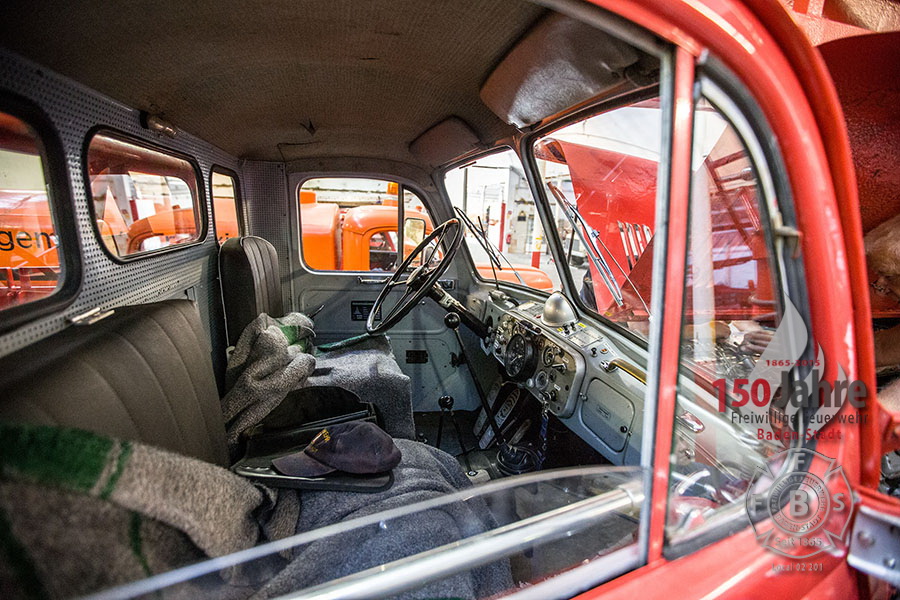 Kranwagen KW16 Bei der Restaurierung