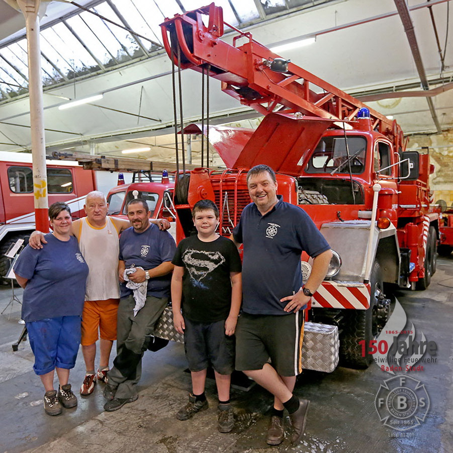 Kranwagen KW16 Bei der Restaurierung