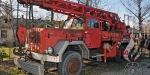 Kranwagen KW16 bei der Rückholung