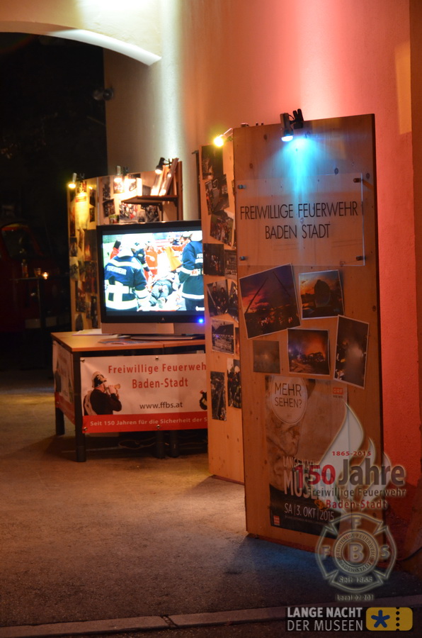 2015.10.03 - Lange Nacht der Museen mit dem Feuerwehrarchiv der Freiw. Feuerwehr Baden-Stadt