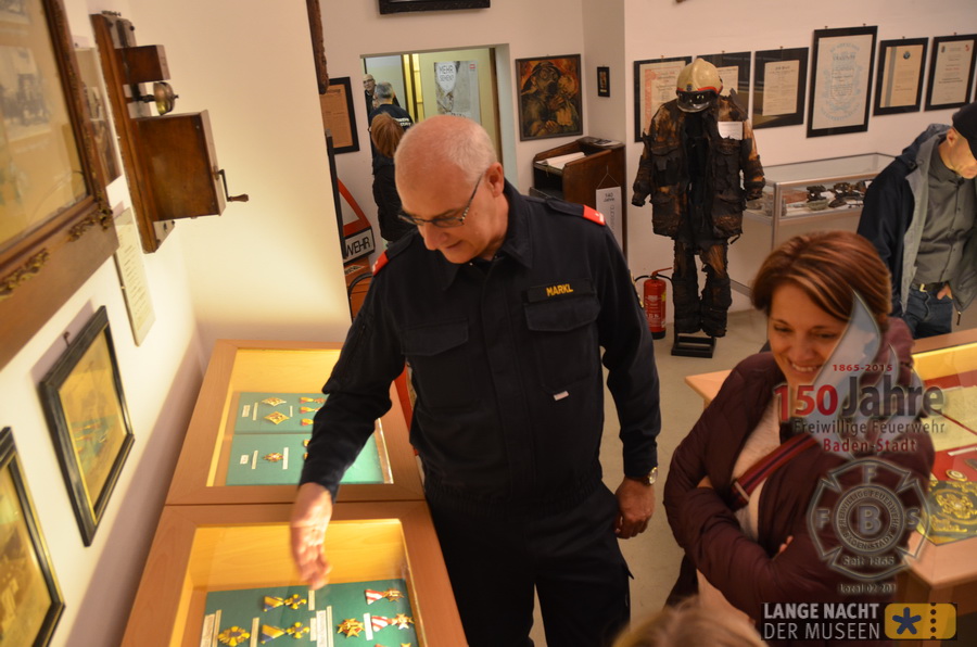 2015.10.03 - Lange Nacht der Museen mit dem Feuerwehrarchiv der Freiw. Feuerwehr Baden-Stadt