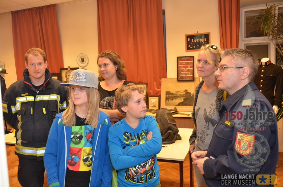 2015.10.03 - Lange Nacht der Museen mit dem Feuerwehrarchiv der Freiw. Feuerwehr Baden-Stadt