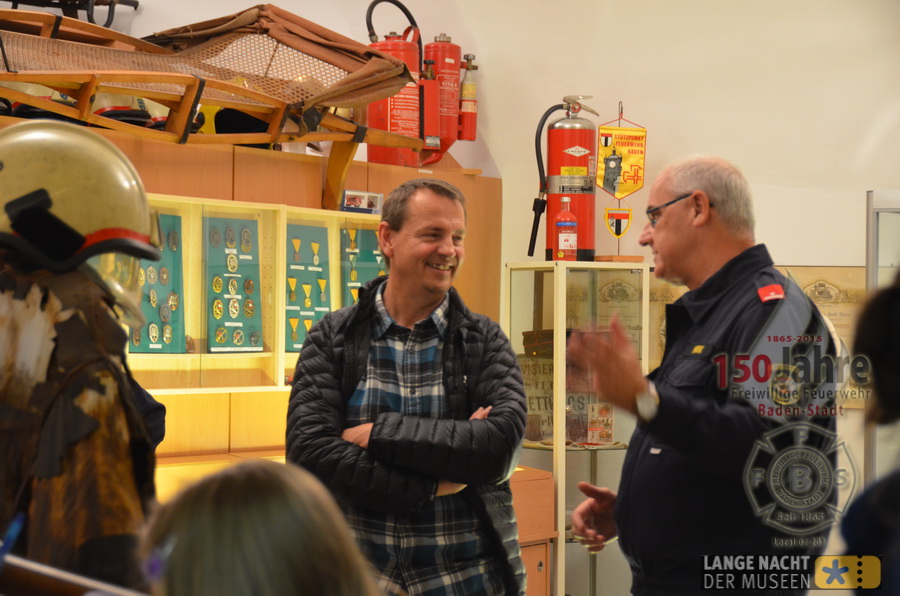 2015.10.03 - Lange Nacht der Museen mit dem Feuerwehrarchiv der Freiw. Feuerwehr Baden-Stadt