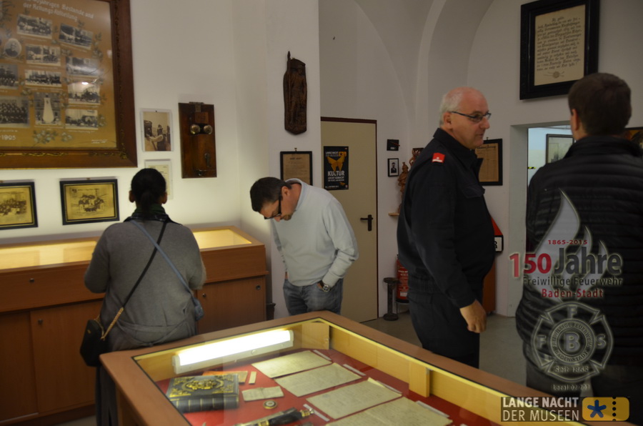 2015.10.03 - Lange Nacht der Museen mit dem Feuerwehrarchiv der Freiw. Feuerwehr Baden-Stadt