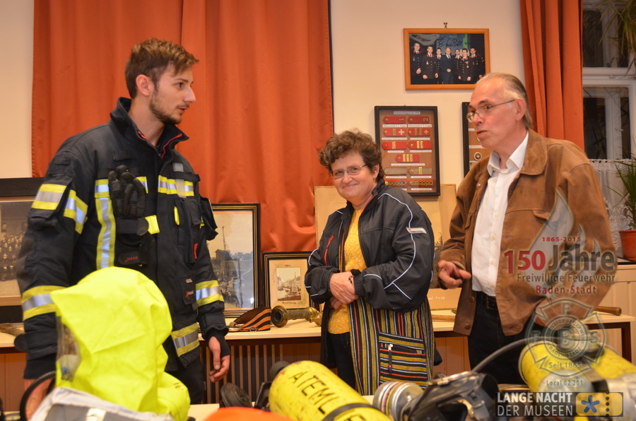 2015.10.03 - Lange Nacht der Museen mit dem Feuerwehrarchiv der Freiw. Feuerwehr Baden-Stadt