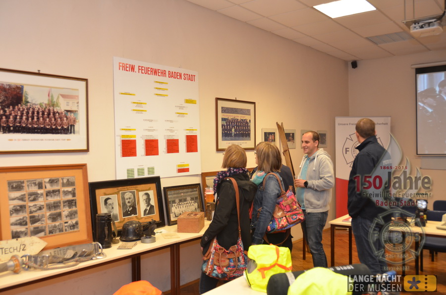 2015.10.03 - Lange Nacht der Museen mit dem Feuerwehrarchiv der Freiw. Feuerwehr Baden-Stadt