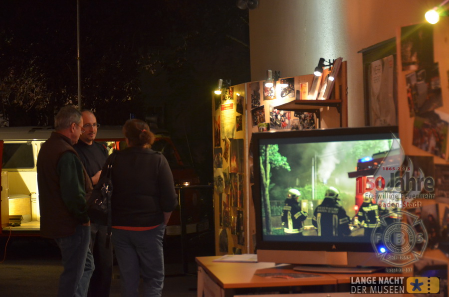 2015.10.03 - Lange Nacht der Museen mit dem Feuerwehrarchiv der Freiw. Feuerwehr Baden-Stadt