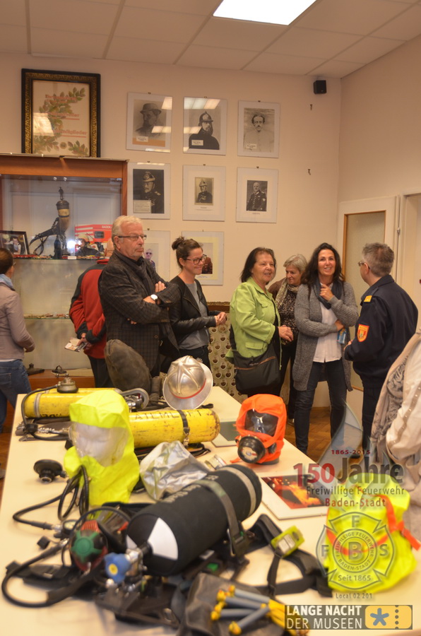 2015.10.03 - Lange Nacht der Museen mit dem Feuerwehrarchiv der Freiw. Feuerwehr Baden-Stadt