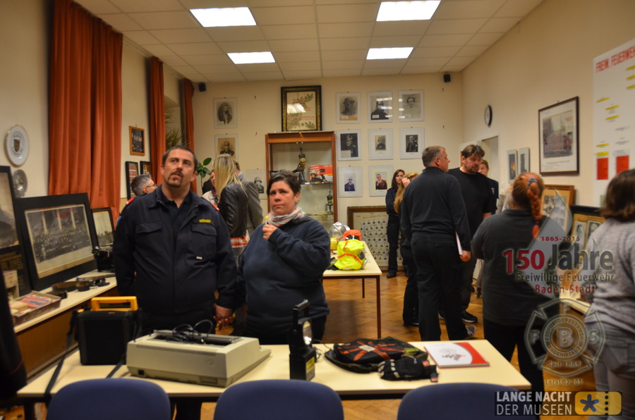2015.10.03 - Lange Nacht der Museen mit dem Feuerwehrarchiv der Freiw. Feuerwehr Baden-Stadt