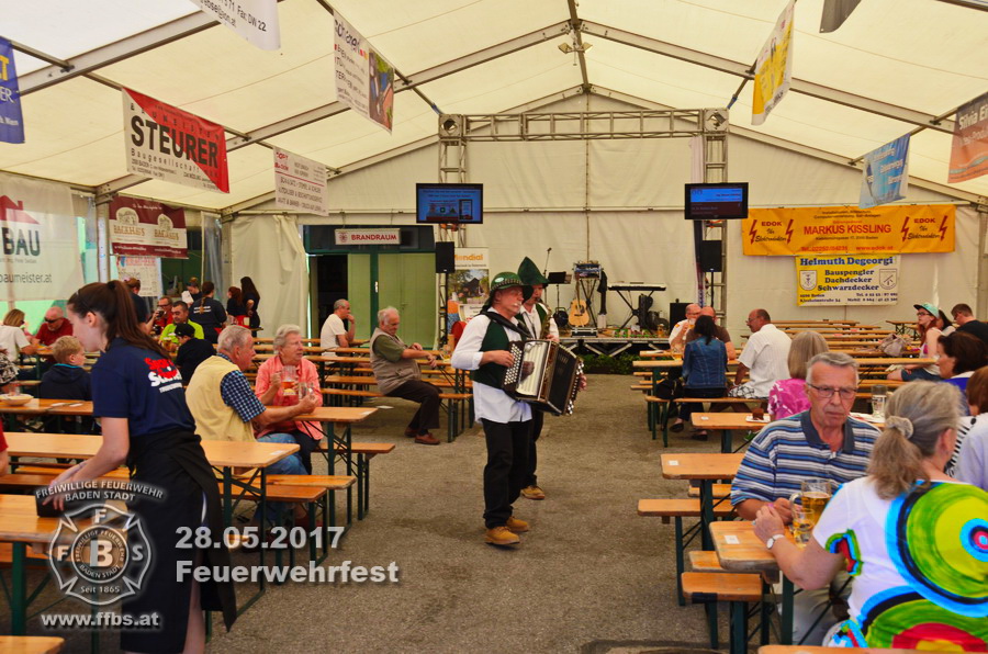 Feuerwehrfest Freiw. Feuerwehr Baden-Stadt - 28.05.2017 - Rückblick Tag 3 - Danke für\'s dabei sein - UNSERE FREIZEIT FÜR IHRE SICHERHEIT - www.ffbs.at