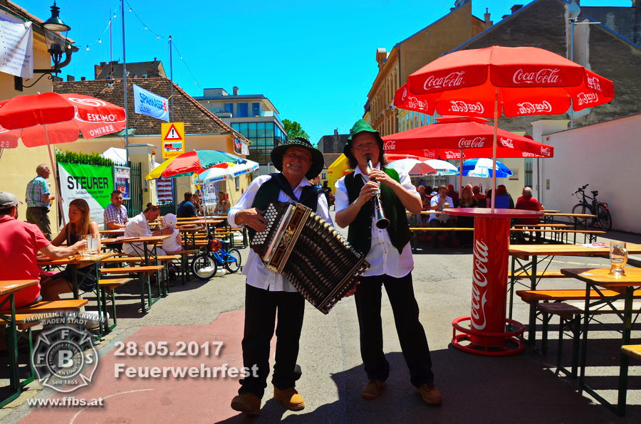 Feuerwehrfest Freiw. Feuerwehr Baden-Stadt - 28.05.2017 - Rückblick Tag 3 - Danke für\'s dabei sein - UNSERE FREIZEIT FÜR IHRE SICHERHEIT - www.ffbs.at