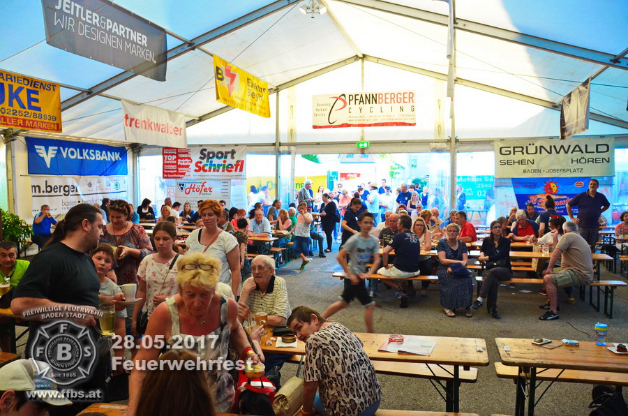 Feuerwehrfest Freiw. Feuerwehr Baden-Stadt - 28.05.2017 - Rückblick Tag 3 - Danke für's dabei sein - UNSERE FREIZEIT FÜR IHRE SICHERHEIT - www.ffbs.at