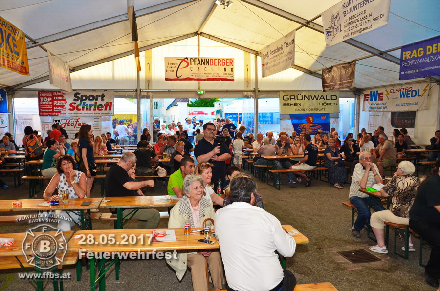 Feuerwehrfest Freiw. Feuerwehr Baden-Stadt - 28.05.2017 - Rückblick Tag 3 - Danke für's dabei sein - UNSERE FREIZEIT FÜR IHRE SICHERHEIT - www.ffbs.at