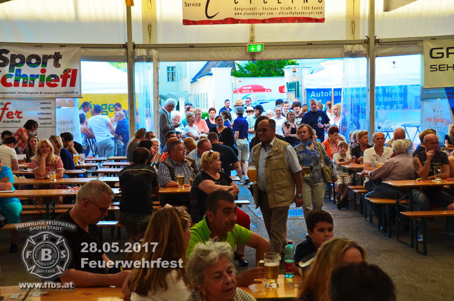 Feuerwehrfest Freiw. Feuerwehr Baden-Stadt - 28.05.2017 - Rückblick Tag 3 - Danke für's dabei sein - UNSERE FREIZEIT FÜR IHRE SICHERHEIT - www.ffbs.at