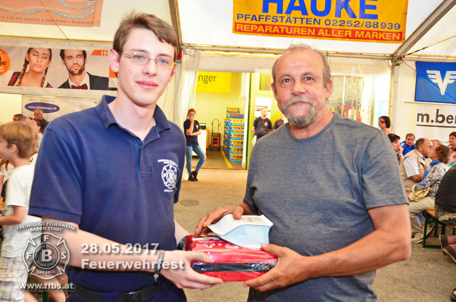 Feuerwehrfest Freiw. Feuerwehr Baden-Stadt - 28.05.2017 - Rückblick Tag 3 - Danke für's dabei sein - UNSERE FREIZEIT FÜR IHRE SICHERHEIT - www.ffbs.at