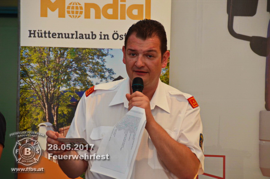 Feuerwehrfest Freiw. Feuerwehr Baden-Stadt - 28.05.2017 - Rückblick Tag 3 - Danke für's dabei sein - UNSERE FREIZEIT FÜR IHRE SICHERHEIT - www.ffbs.at