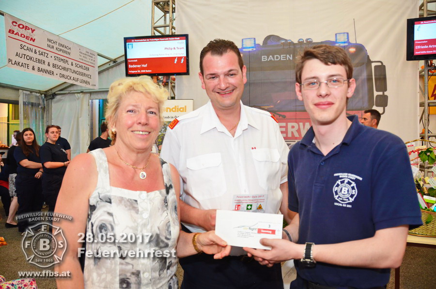 Feuerwehrfest Freiw. Feuerwehr Baden-Stadt - 28.05.2017 - Rückblick Tag 3 - Danke für's dabei sein - UNSERE FREIZEIT FÜR IHRE SICHERHEIT - www.ffbs.at
