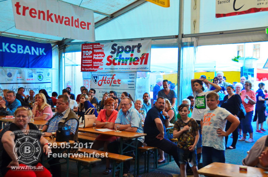 Feuerwehrfest Freiw. Feuerwehr Baden-Stadt - 28.05.2017 - Rückblick Tag 3 - Danke für's dabei sein - UNSERE FREIZEIT FÜR IHRE SICHERHEIT - www.ffbs.at