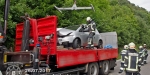 20170726 Verkehrsunfall LB210 Helenental Baden-Sattelbach  Foto: FF Baden-Stadt Michael Nositzka