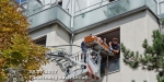 Türöffnung nach Unfall in Wohnung & Personenrettung über Drehleiter