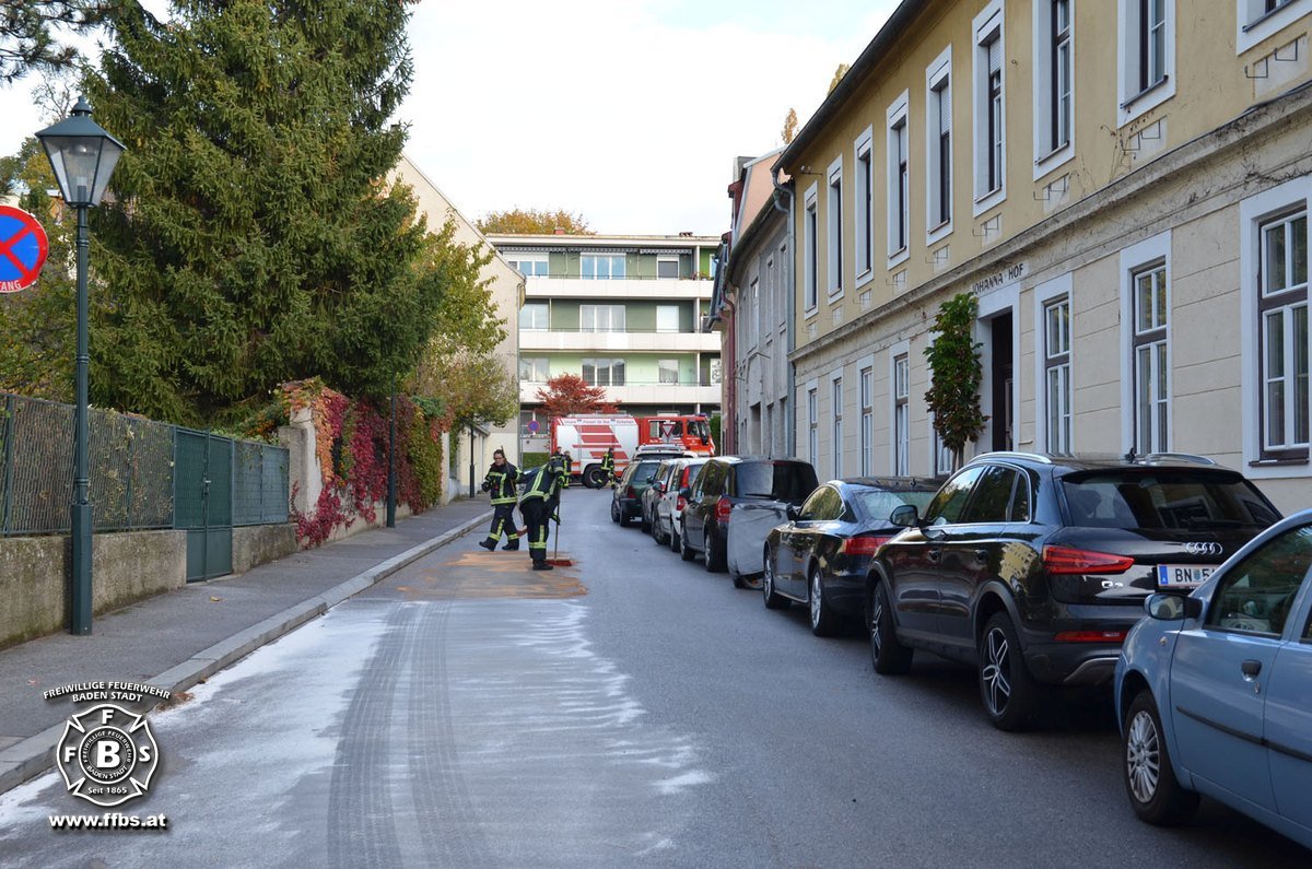 2018-10-25 Ölspur Spiegelgasse-Antonsgasse Baden - www.ffbs.at