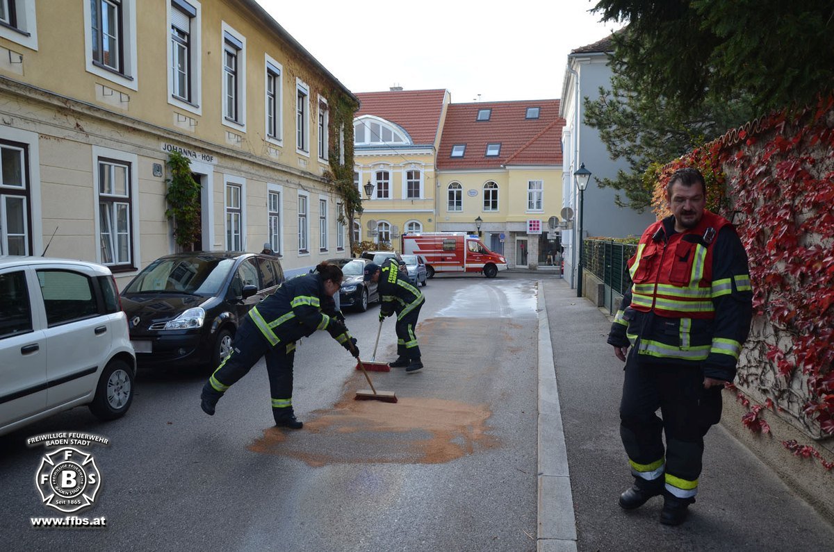 2018-10-25 Ölspur Spiegelgasse-Antonsgasse Baden - www.ffbs.at