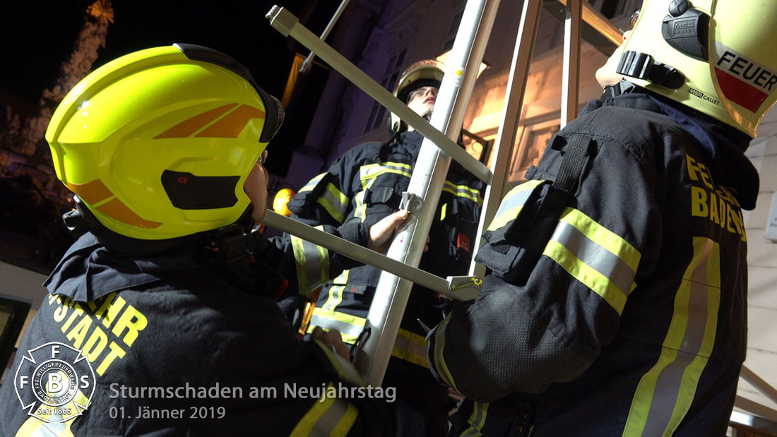 20190101 Sturmschaden Baden Hauptplatz Foto: Stefan Schneider