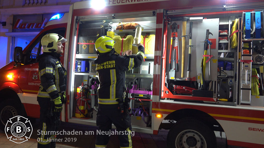 20190101 Sturmschaden Baden Hauptplatz Foto: Stefan Schneider