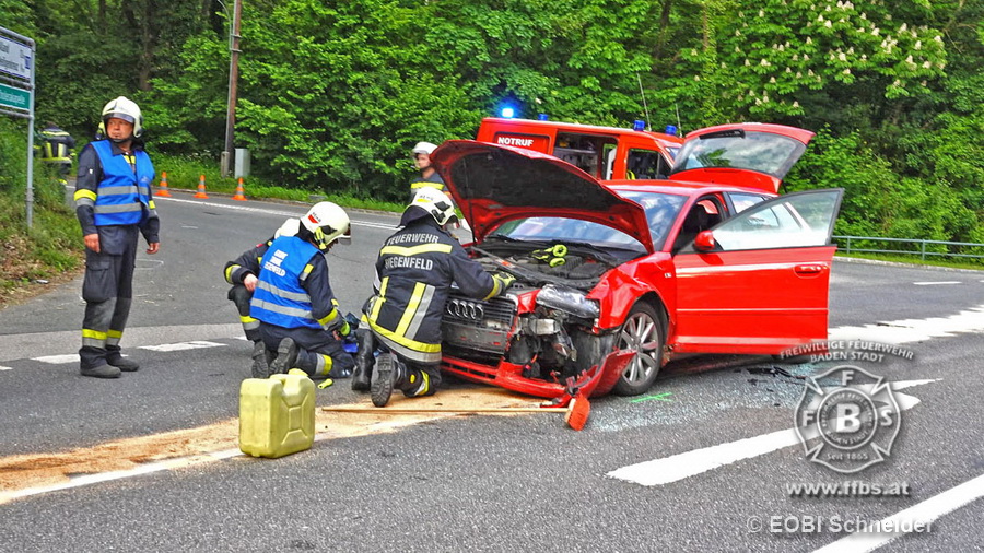 20190526 Verkehrsunfall LB210 x Siegenfeld Foto: Stefan Schneider