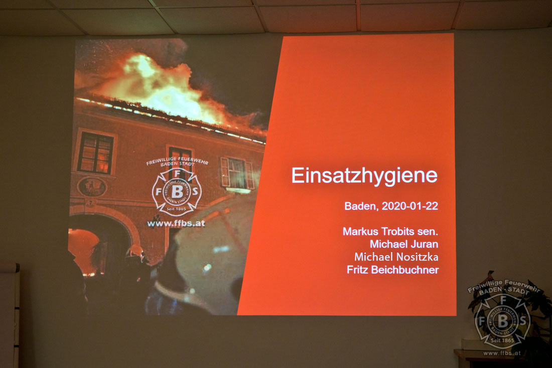 20200122 Winterschulung "Einsatzhygiene"