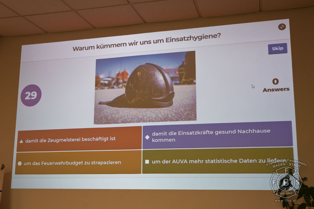 20200122 Winterschulung "Einsatzhygiene"